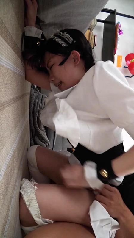 メイド服姿の南日菜乃ちゃんと、バックでセックス。