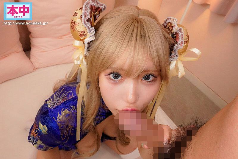 フェラしてくれる、チャイナ服姿の鈴の家りんちゃん。