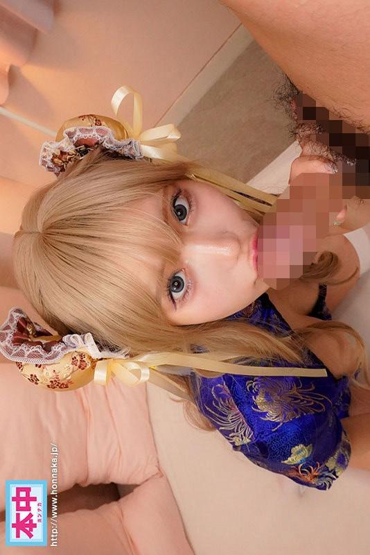 フェラしてくれる、チャイナ服姿の鈴の家りんちゃん。