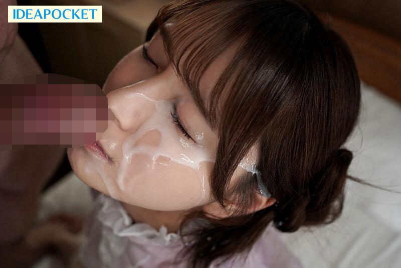 ナース風衣装姿の瀬緒凛ちゃん。かわいい顔に射精。