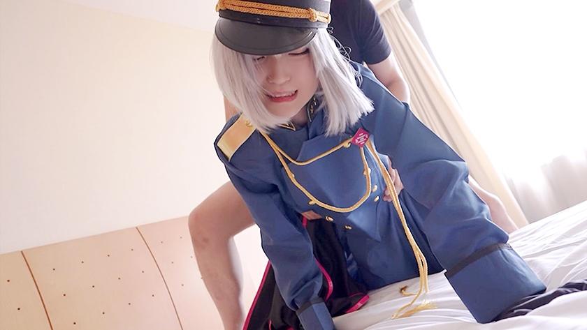 コスプレ姿の伊織ひなのちゃんと、バックでセックス。