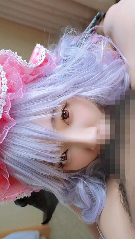 フェラしてくれる、コスプレ姿の一条みおちゃん。