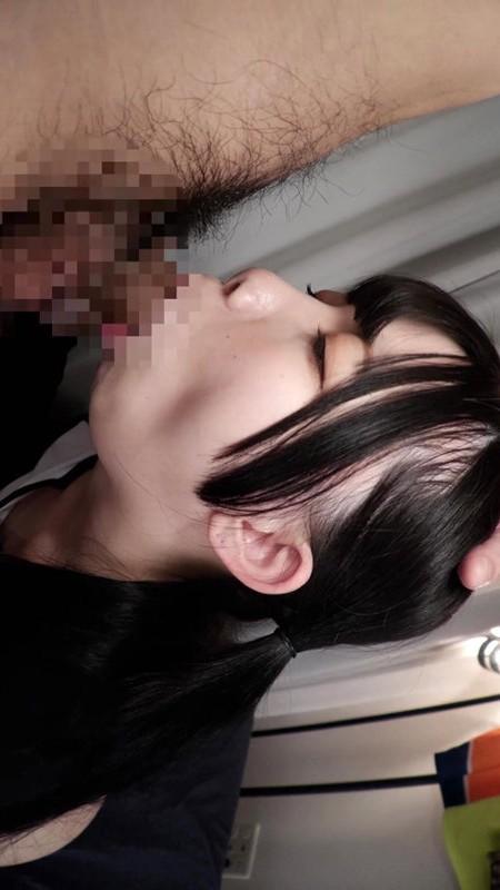 フェラしてくれる、私服姿の南日菜乃ちゃん。