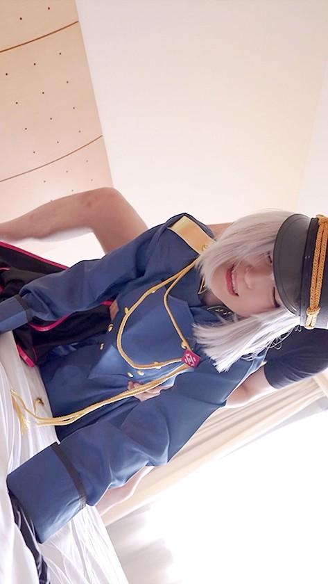 コスプレ姿の伊織ひなのちゃんと、バックでセックス。